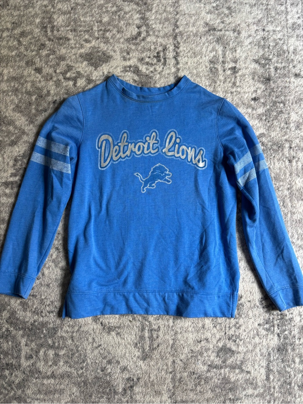 NFL Detroit Lions Long-Sleeve Tee in Royal Blue